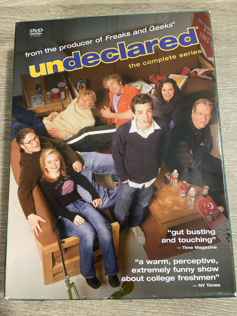Undeclared - The Complete Series (DVD, 2005, 4-Disc Set) OOP